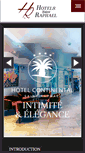 Mobile Screenshot of hotels-st-raphael.com